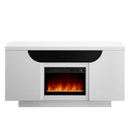 Alessia - Electric Fireplace With Multi Color LED And Flame Settings by HouseOfZazla