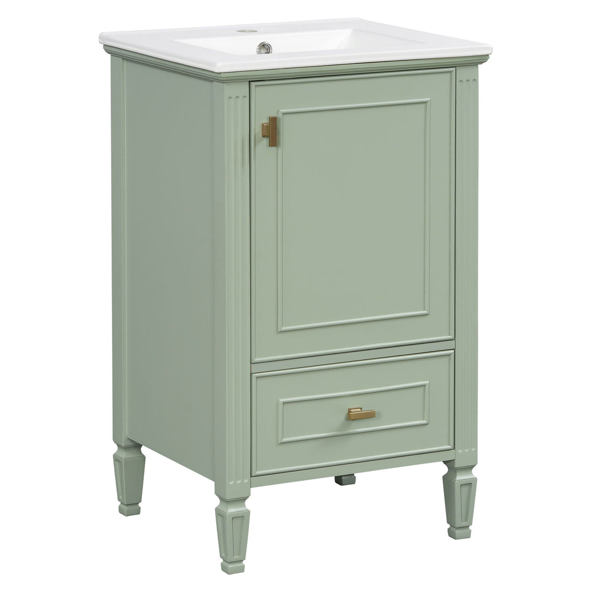 Retro Bathroom Vanity With Sink, photo 2 of 40
