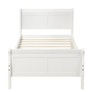 Platform Bed Frame Mattress Foundation Sleigh Bed With Headboard / Footboard / Wood Slat Suppor