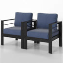 Outdoor Patio Set, All-Weather With Thick Cushions by HouseOfZazla