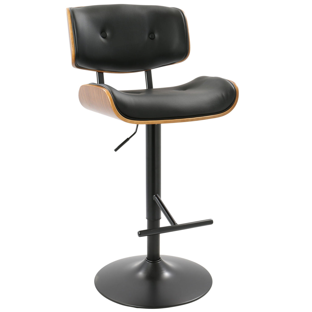 Lombardi - Mid Century Modern Adjustable Barstool, photo 15 of 16