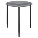 Rosalie 3-piece Round Coffee and End Table Set Grey