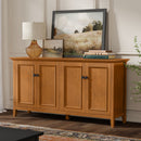 Amherst - 4 Door Storage Cabinet by Unique Piece Furniture