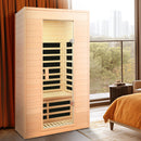 Hemlock Far Infrared Roof Embedded Indoor Sauna Room by HouseOfZazla