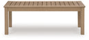 Hallow Creek - Rectangular Cocktail Table - Driftwood