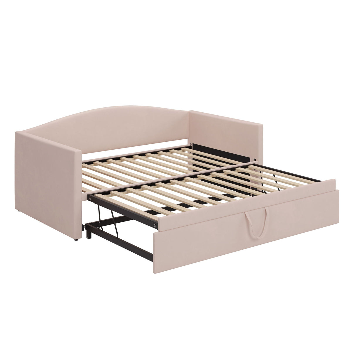 Daybed With Pop Up Trundle, Upholstered Sofa Bed, photo 21 of 21