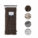 Antonia Silky Ruched Knit Throw