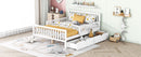 Platform Bed With Guardrails On Both Sides And 2 Storage Drawers by HouseOfZazla