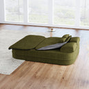 2 In 1 Foldable Sofa Bed With Multi Functional Blanket, Floor Lounge Sofa by HouseOfZazla