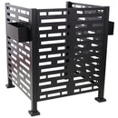 3x3 Ft Metal Air Conditioner Privacy Fence with Planter Boxes by HouseOfZazla