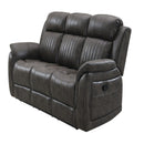 Steban - Reclining Sofa - Gray by HouseOfZazla