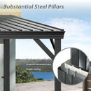 10'x16' Hardtop Wall Mounted Gazebo by HouseOfZazla