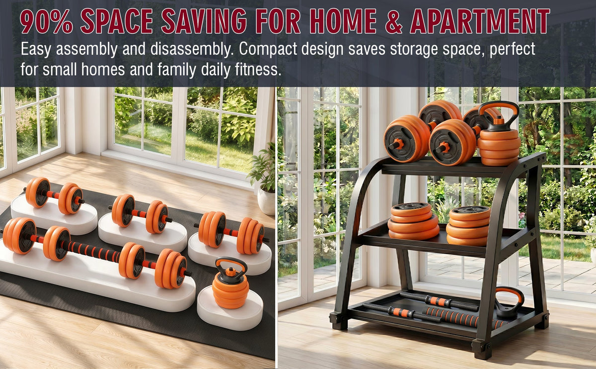 66LB Adjustable Dumbbell Set, photo 2 of 10
