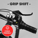 20 Inch Kids Mountain Bike, 7-Speed with Front Suspension