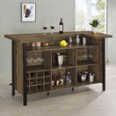 Lampton - Freestanding Home Bar - Oak by HouseOfZazla