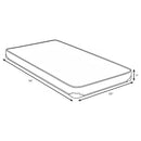 Drover 7-inch Full Foam Mattress with Built-in Bunkie Board