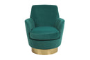 Teddy Swivel Barrel Chair, Swivel Accent Chairs Armchair For Living Room
