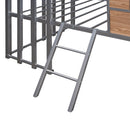 Loft Bed With Roof, Window, Guardrail, Ladder by HouseOfZazla