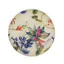 Yolanda - Round Upholstered Accent Ottoman by HouseOfZazla