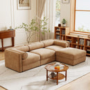 Contemporary Elegant Sofa With Storage And Ottoman by HouseOfZazla