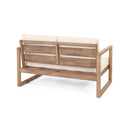 4-Pieces Acacia Wood Patio Furniture Set by HouseOfZazla