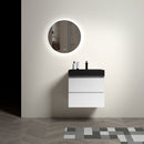 Alice - Bathroom Vanity With Large Storage, Sink Wall Mounted Floating Bathroom Vanity For Modern Bathroom, One-Piece Sink Basin Without Drain And Faucet by HouseOfZazla