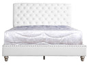 Elegant Transitional Upholstered Bed by HouseOfZazla