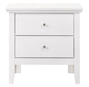 English Dovetailed Drawers Nightstand by Unique Piece Furniture