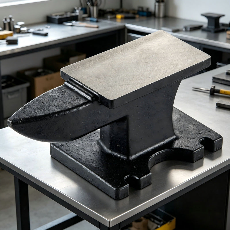 22 Lbs Single Horn Anvilб Counterop And Stable Base, Round Horn - Black, photo 6 of 6