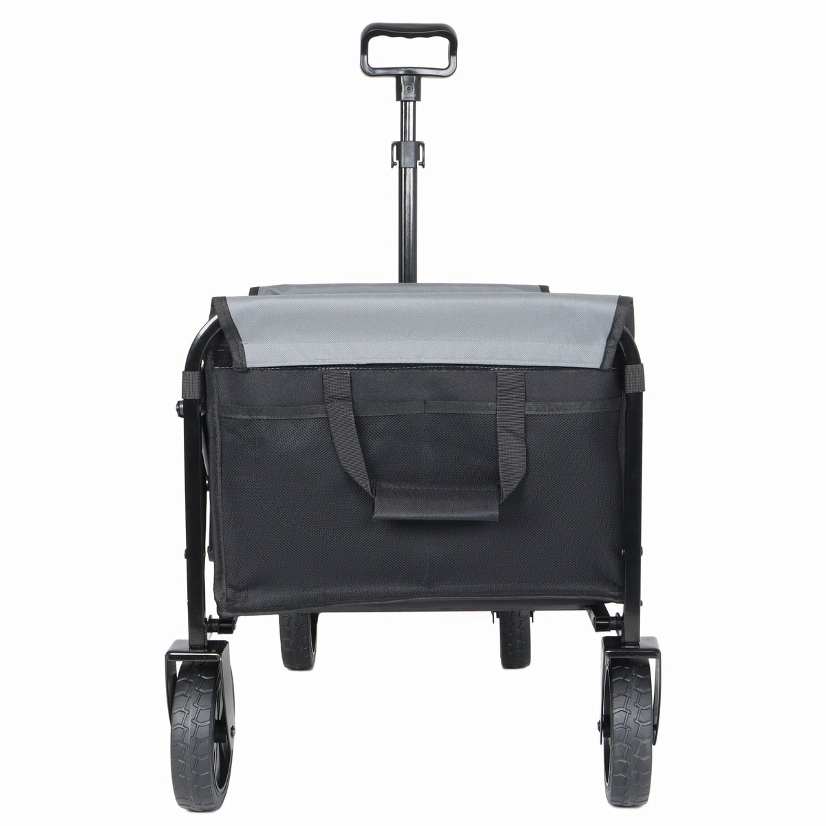 All-in-One Convertible Folding 4-Wheel Trolley with Bench Seat, photo 7 of 10