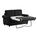 Pull Out Sofa Bed Loveseat Sleeper With Twin Size Memory Mattress With Two USB Ports For Living Room Spaces by HouseOfZazla