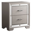 Elegant Nightstand - Silver Champagne by HouseOfZazla