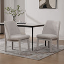 Wide Minimalist Dining Chair by HouseOfZazla