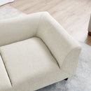 Modern Rectangular Pet Sofa With Backrest And Armrests For Small And Medium Dogs, Soft Cushion by HouseOfZazla