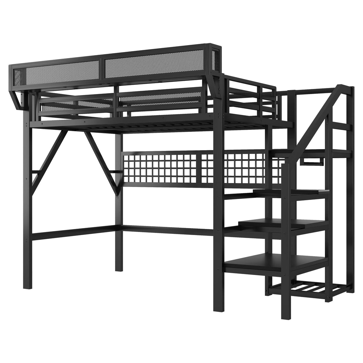 Loft Bed With Stairs And Storage, photo 10 of 10
