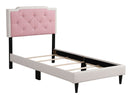 Button Tufted Bed Charming For Cozy Spaces by HouseOfZazla