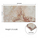 Natural Marble Polished Tile For Wall And Floor (Set of 4) by HouseOfZazla