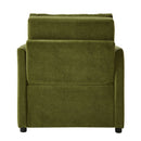 Upholstered Convertible Sleeper Sofa With 5 Position Backrest, Side Pockets, Storage by HouseOfZazla