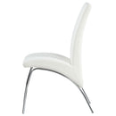 Darby - Upholstered Dining Side Chair (Set of 2) - White by HouseOfZazla