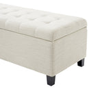 Upholstered Storage Ottoman Bench by HouseOfZazla