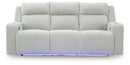 Forest Lake - Power Reclining Sofa With Adj Headrest