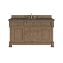 James Martin Brookfield 60" Single Bathroom Vanity, Pecan