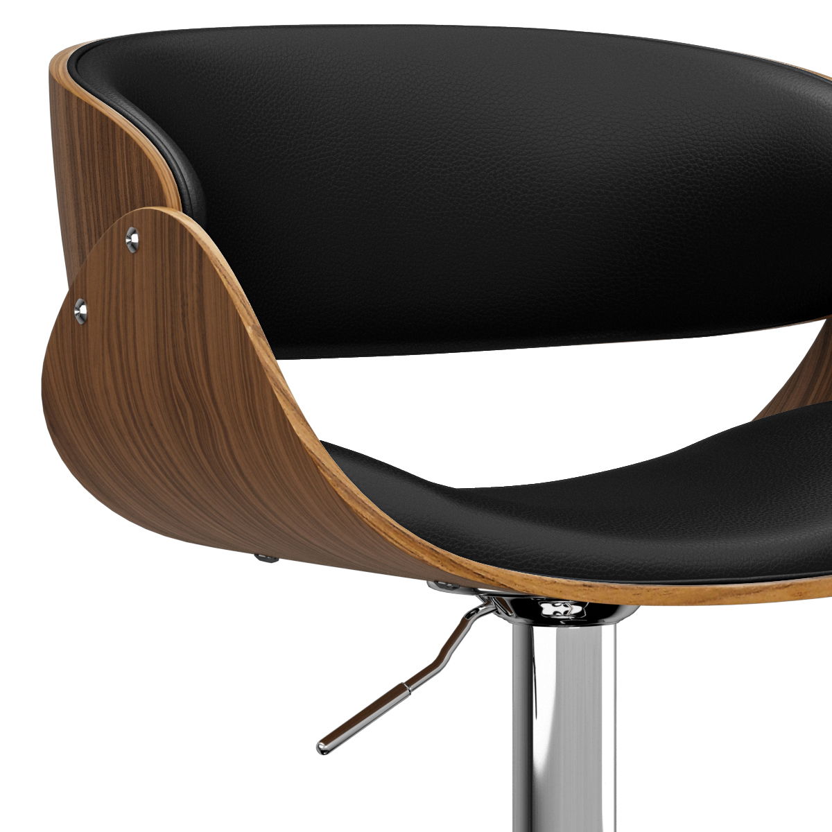 Amery - Mid Century Modern Adjustable Swivel Bar Stool, photo 36 of 36