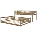 Bunk Bed With Ladder And Guardrails by HouseOfZazla