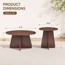 Retro-Style Nesting Coffee Table Set by HouseOfZazla