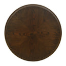 Philippe - Round End Table With Shelf - Brown by HouseOfZazla