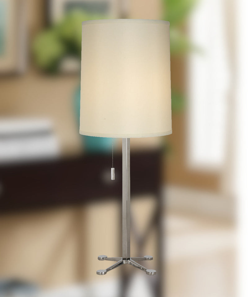 29"H Ascent 1 Light Table Lamp in Polished Chrome TT5230-26 by Trend Lighting