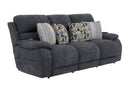 Joya - Power Headrest Power LayFlat Reclining Sofa With CR3 Heat/Massage/Lumbar/ZG