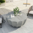Modern Round Coffee Table For Indoor / Outdoor by HouseOfZazla