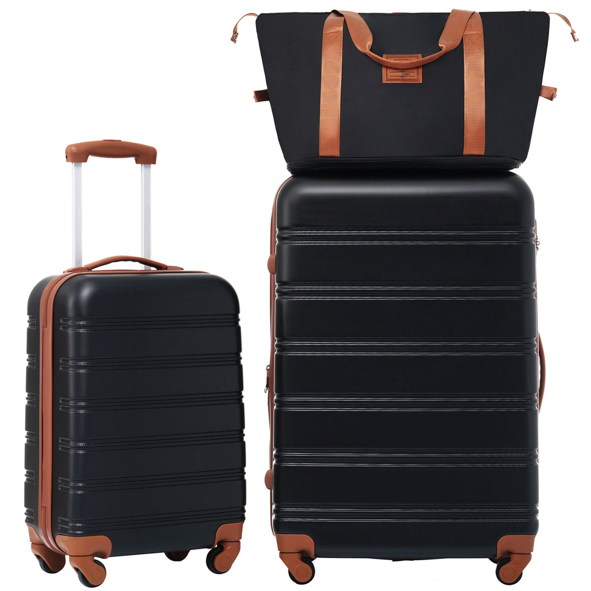 Hardshell Luggage Sets 2 Pieces + Bag Spinner Suitcase With Tsa Lock Lightweight 20" / 28", photo 3 of 29